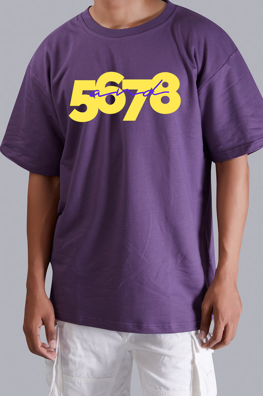 5678 Oversize Men (Purple)