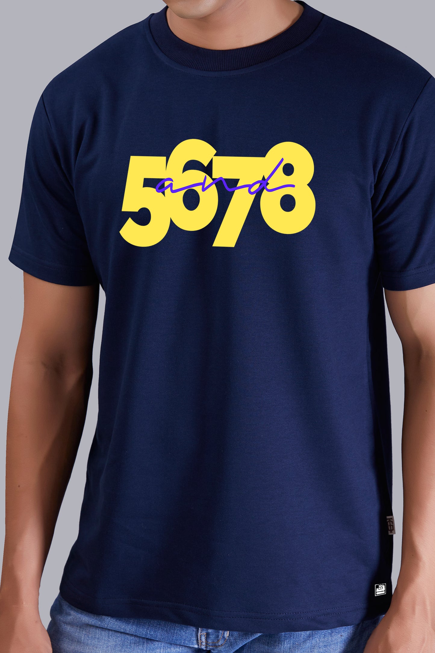 5678 Round Men (Navyblue)