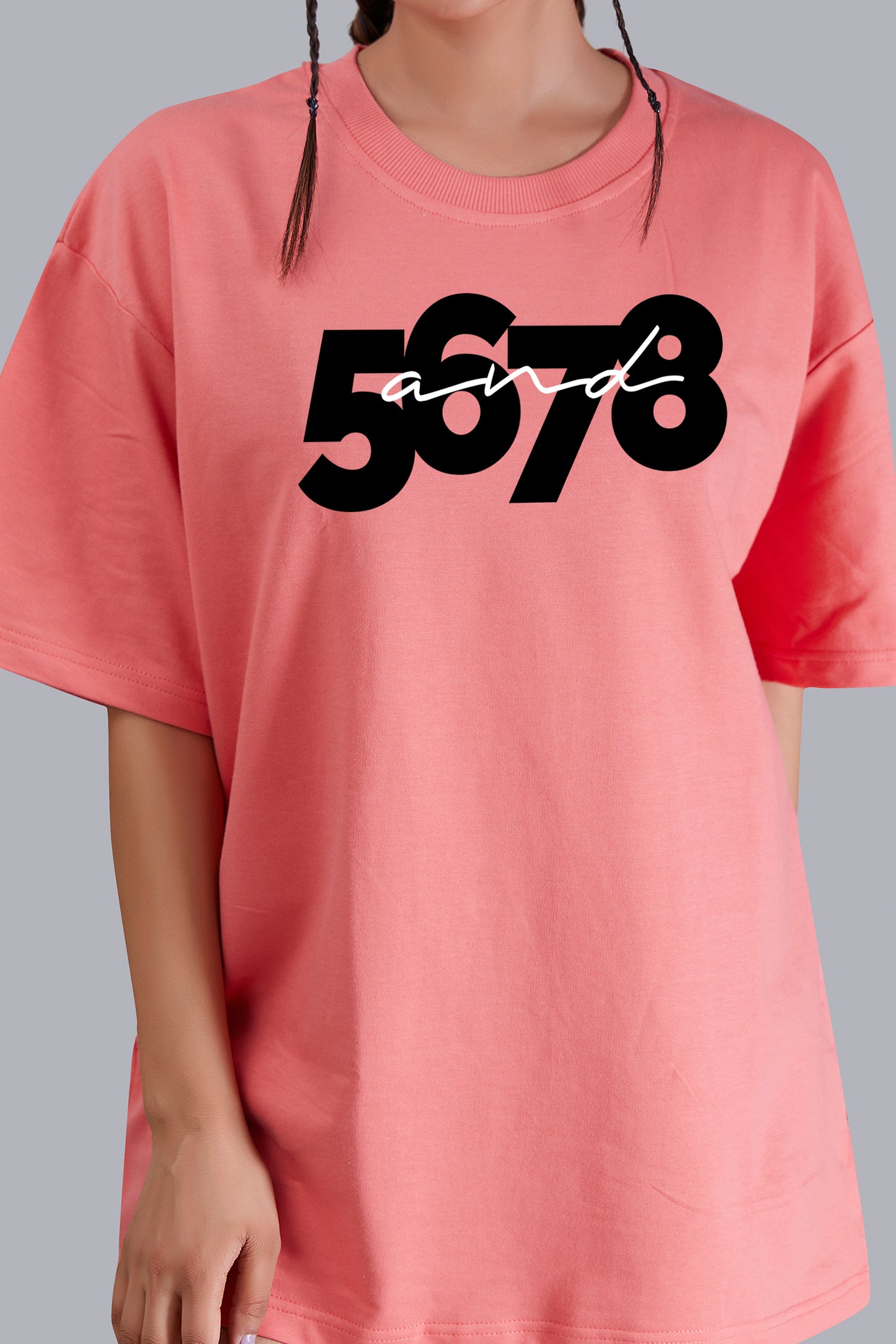 5678 Oversize Women (Pink)