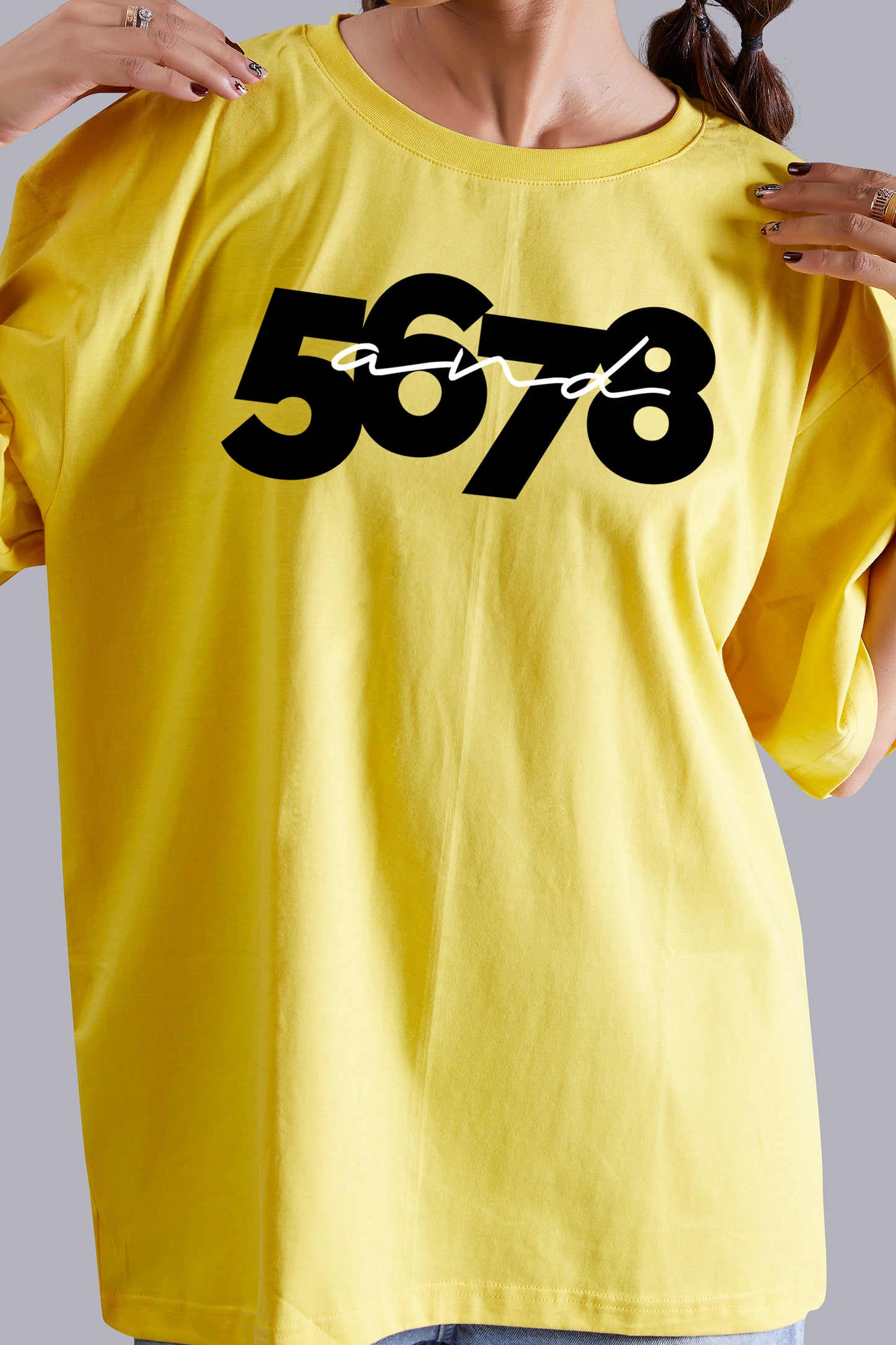 5678 Oversize Women (Yellow)