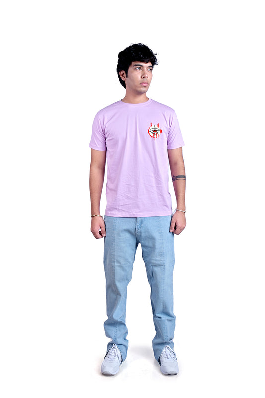 Sharingan Round Neck Men (Lavender)