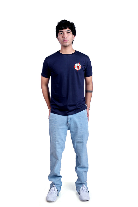 Sharingan Round Neck Men (Navy Blue)