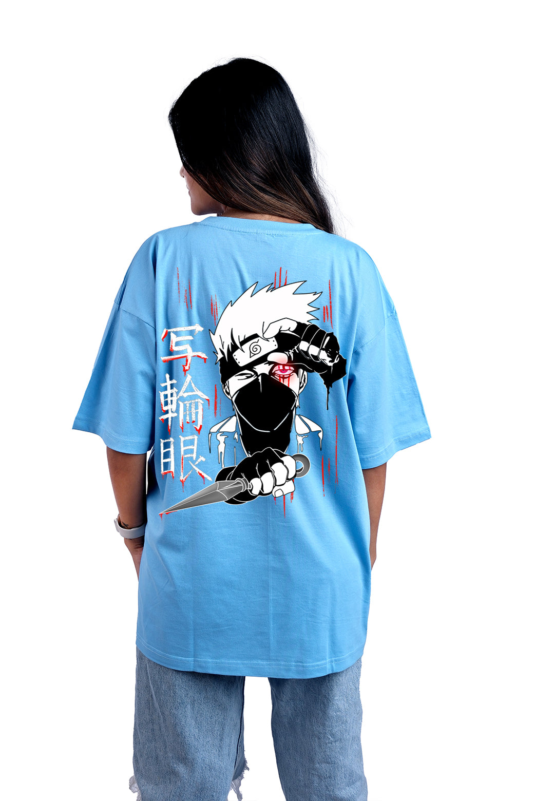 Sharingan Oversize Women (Sky Blue)