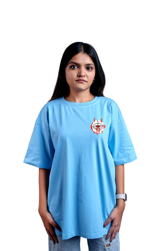 Sharingan Oversize Women (Sky Blue)