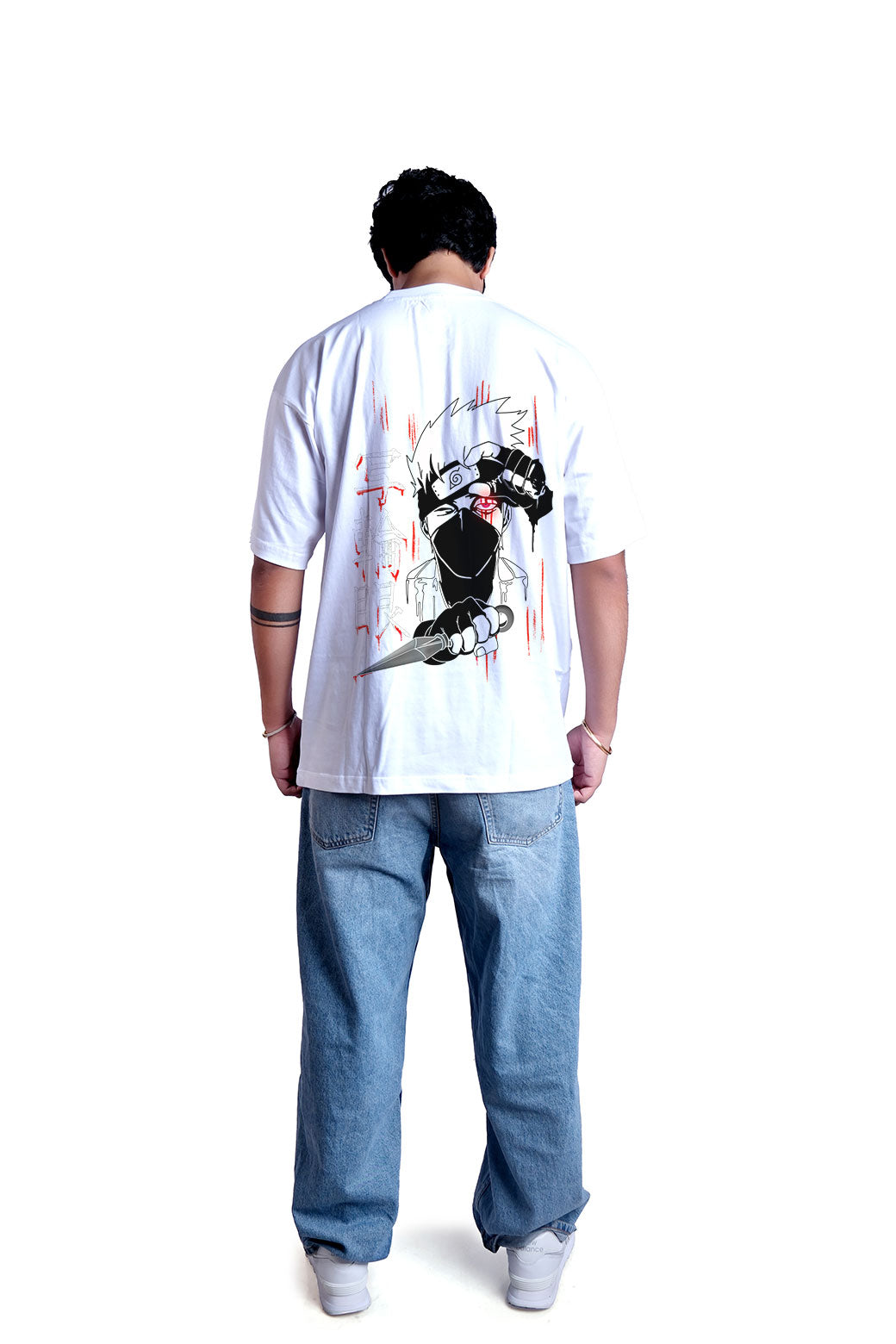 Sharingan Oversize Men (White)