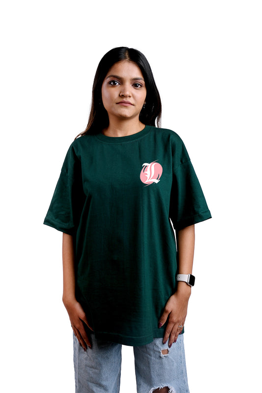 Yin Yang Oversize Women (Forest Green)