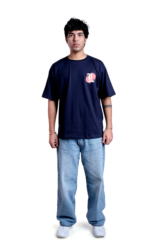 Yin Yang Oversize Men (Navy Blue)