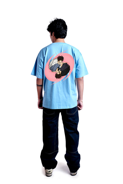 Yin Yang Oversize Men (Sky Blue)