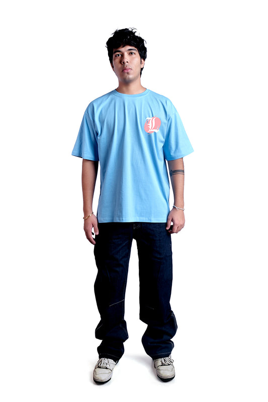 Yin Yang Oversize Men (Sky Blue)