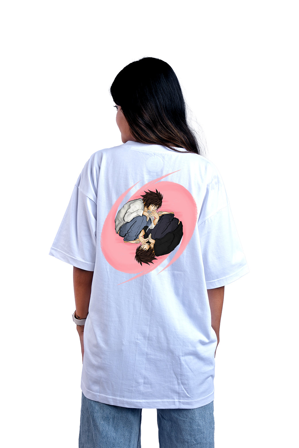 Yin Yang Oversize Women (White)