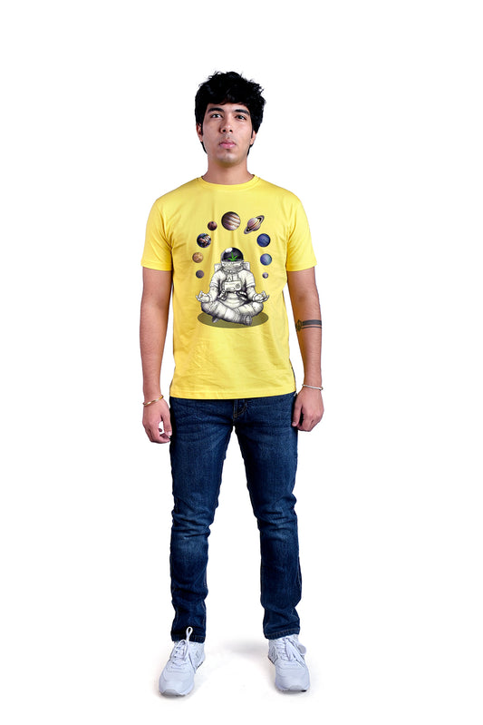 Universal Round Neck Men (Yellow)