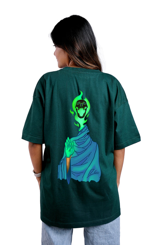 Flame Guru Oversize Women (Forest Green)