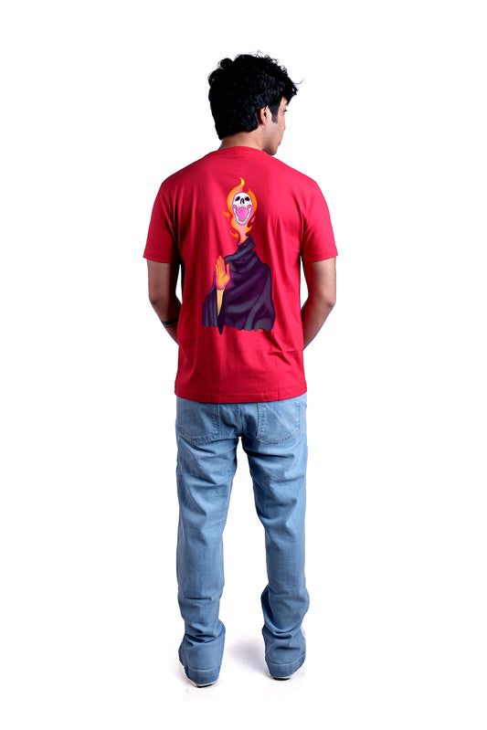 Gyaan Round Neck Men (Red)