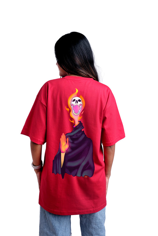 Flame Guru Oversize Women (Red)