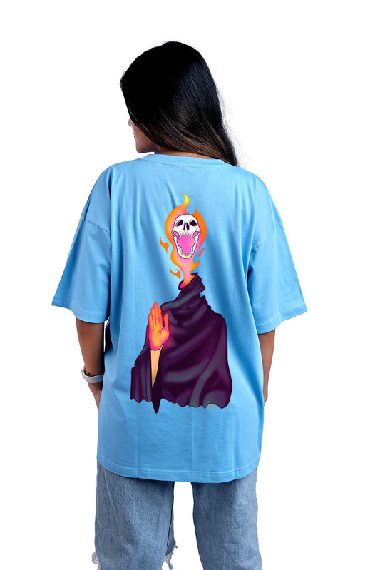 Flame Guru Oversize Women (Sky Blue)