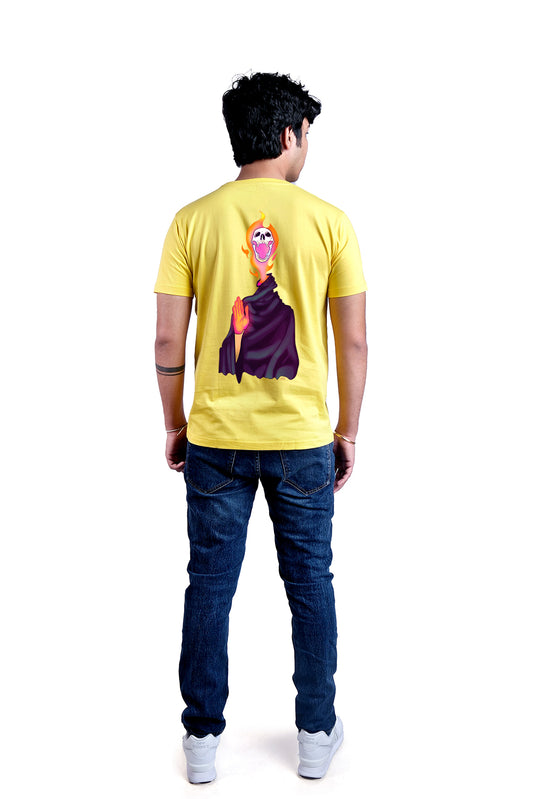 Gyaan Round Neck Men (Yellow)