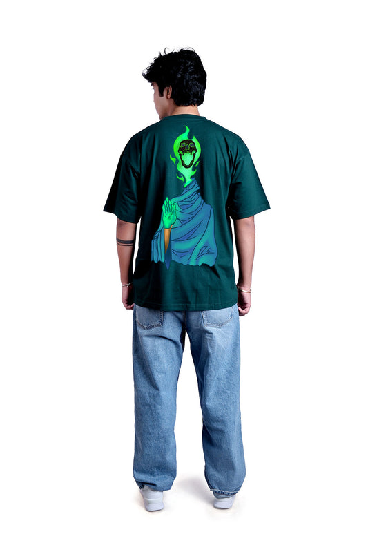 Gyaan Oversize Men (Forest Green)