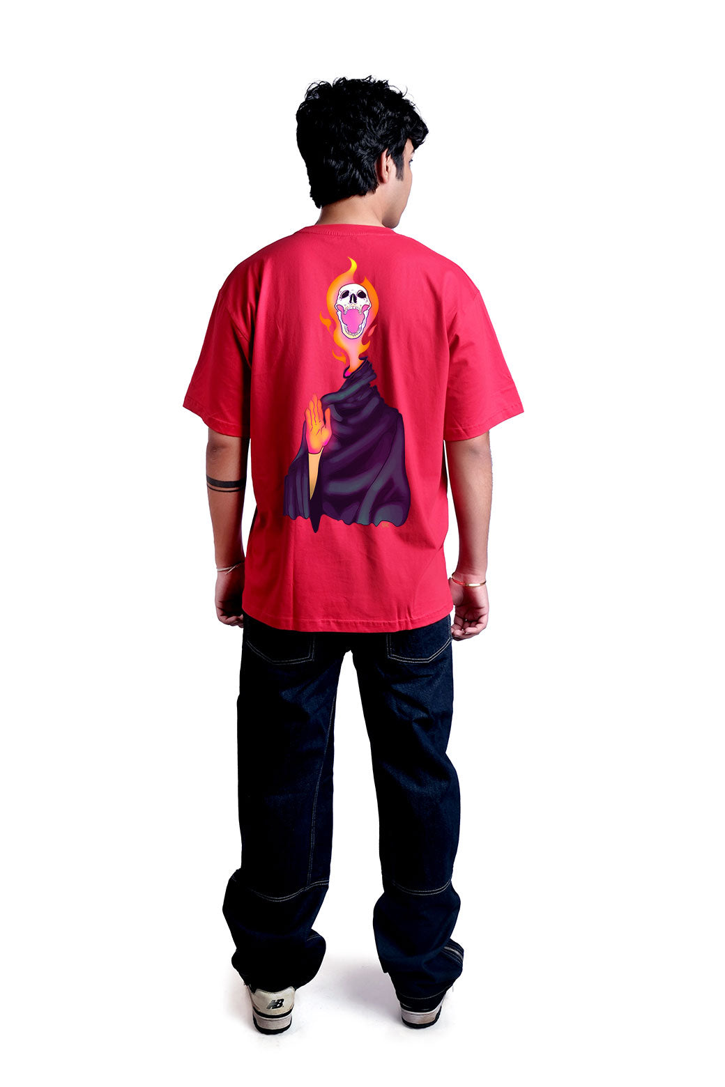 Gyaan Oversize Men (Red)