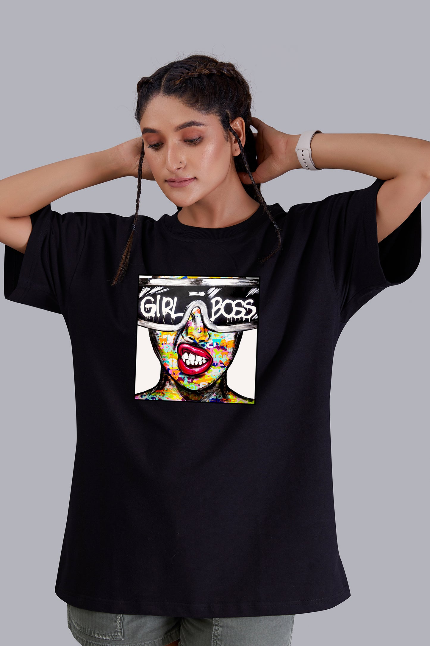 Girl Boss Oversize Women (Black)