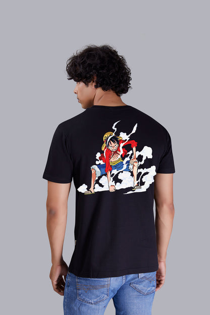 Black Cartoonchic T- Shirt Round