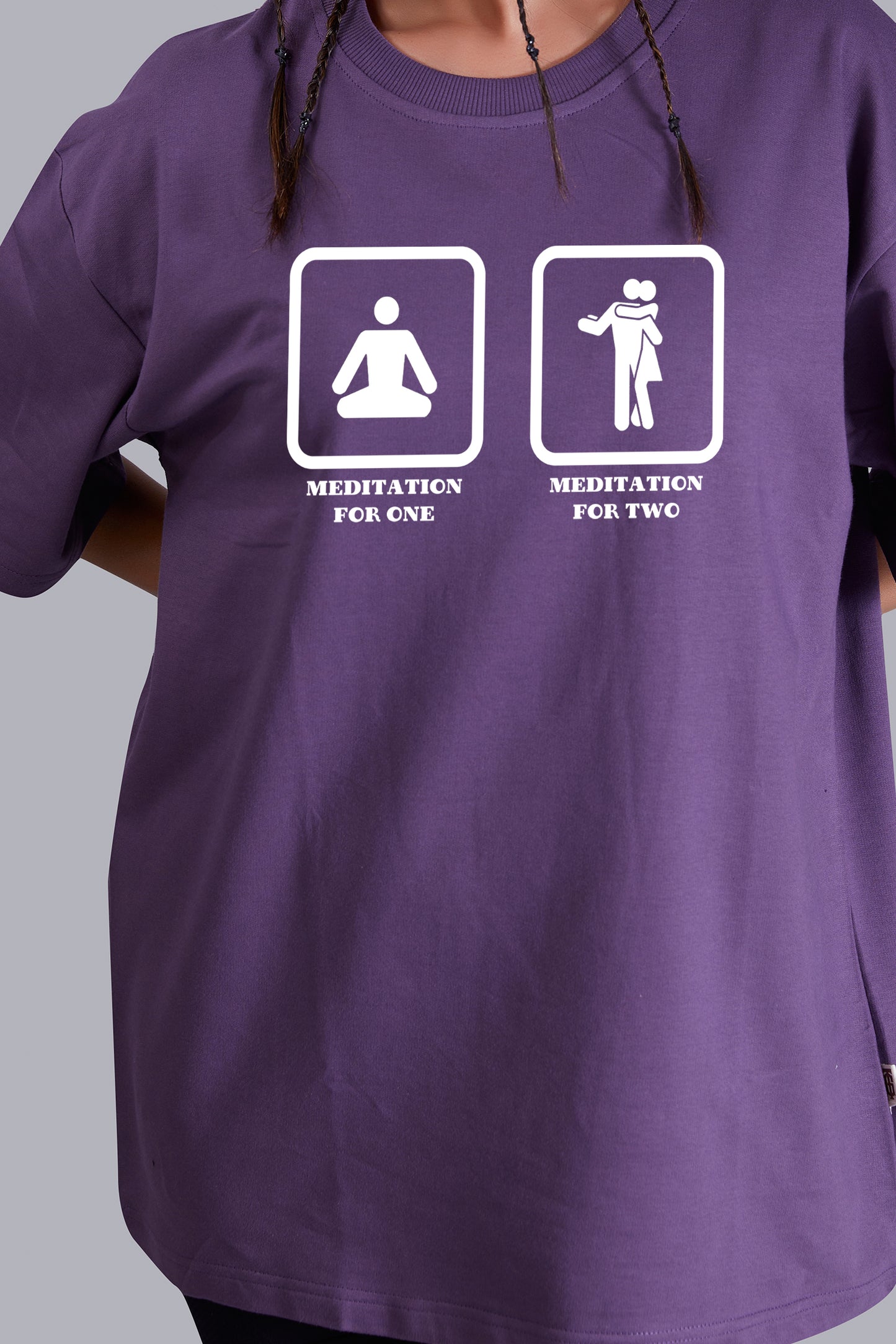 Dance Meditation Oversize Women (Purple)