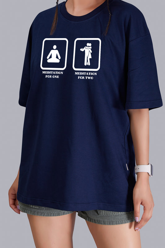 Dance Meditation Oversize Women (Navyblue)