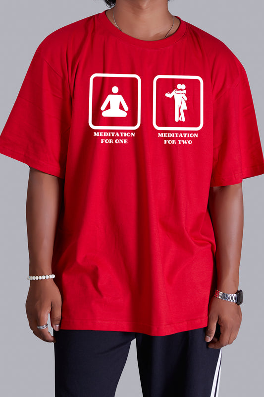 Dance Meditation Oversize Men (Red)