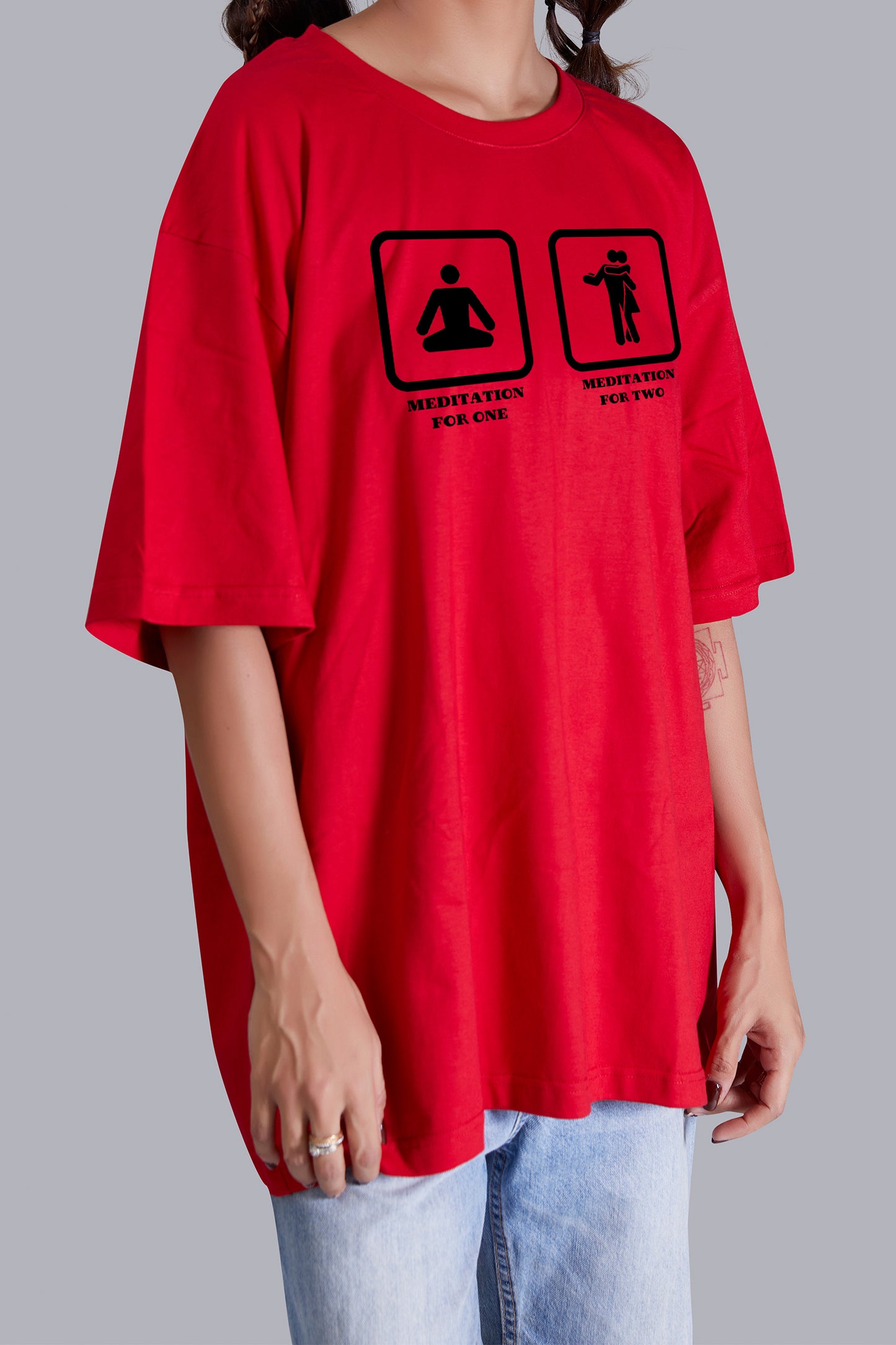 Dance Meditation Oversize Women (Red)