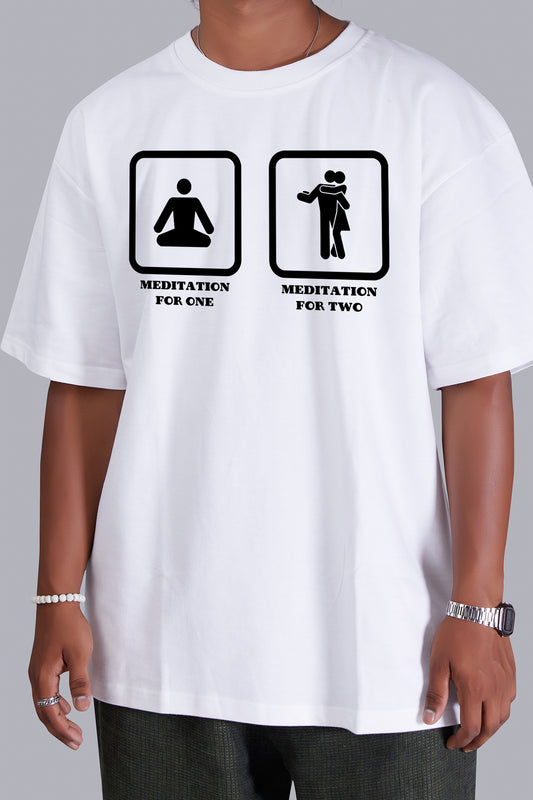 Dance Meditation Oversize Men (White)