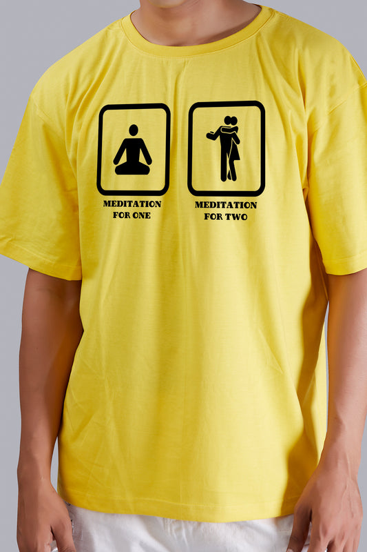 Dance Meditation Oversize Men (Yellow)