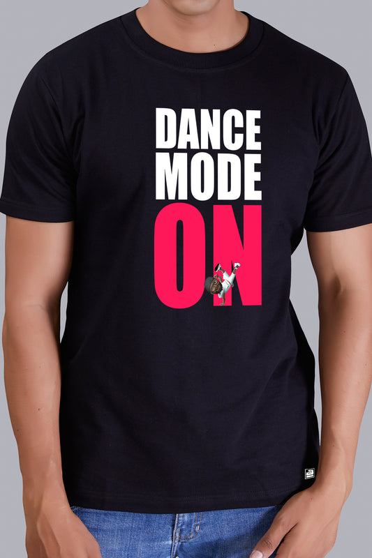 Dance Mode On Round Men (Black)