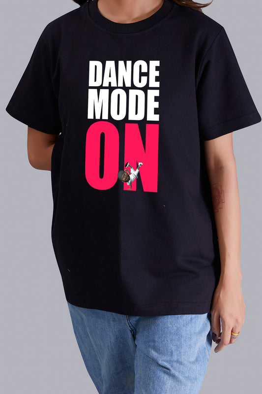 Dance Mode On Round Women (Black)