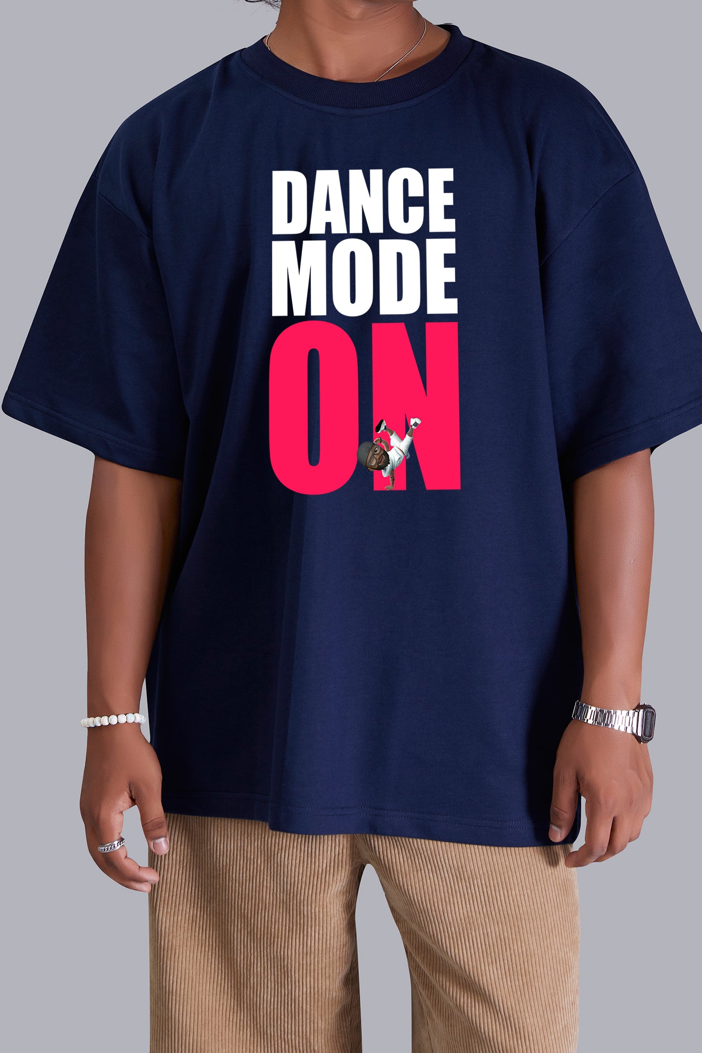 Dance Mode On Oversize Men (Navyblue)