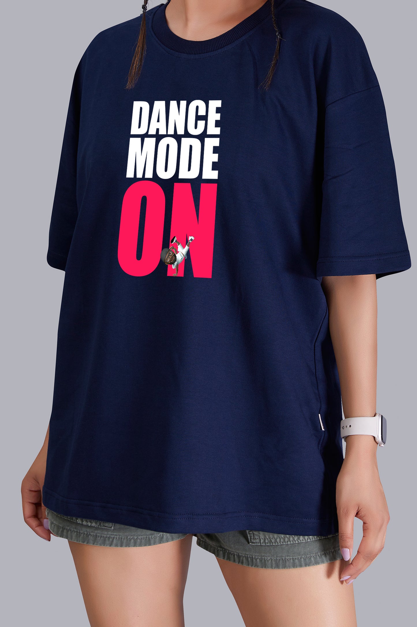 Dance Mode On Oversize Women (Navyblue)