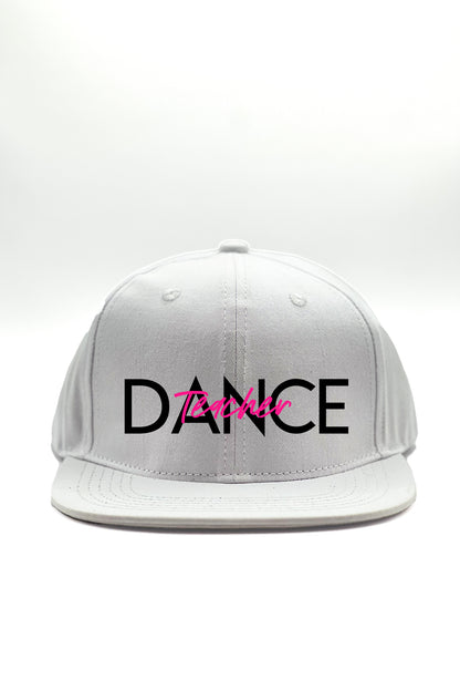 Dance Teacher Cap (White)