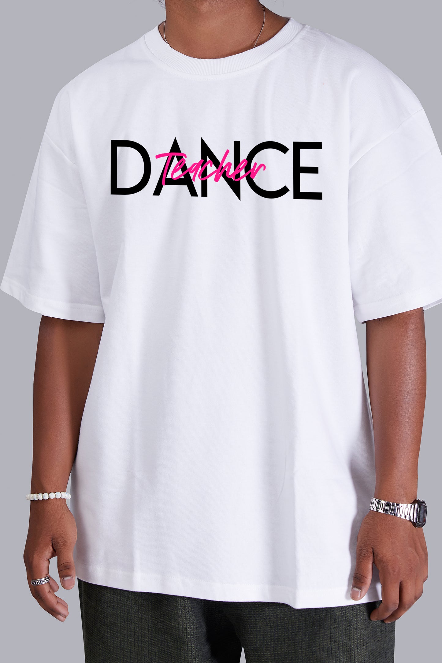 Dance Teacher Oversize Men (White)