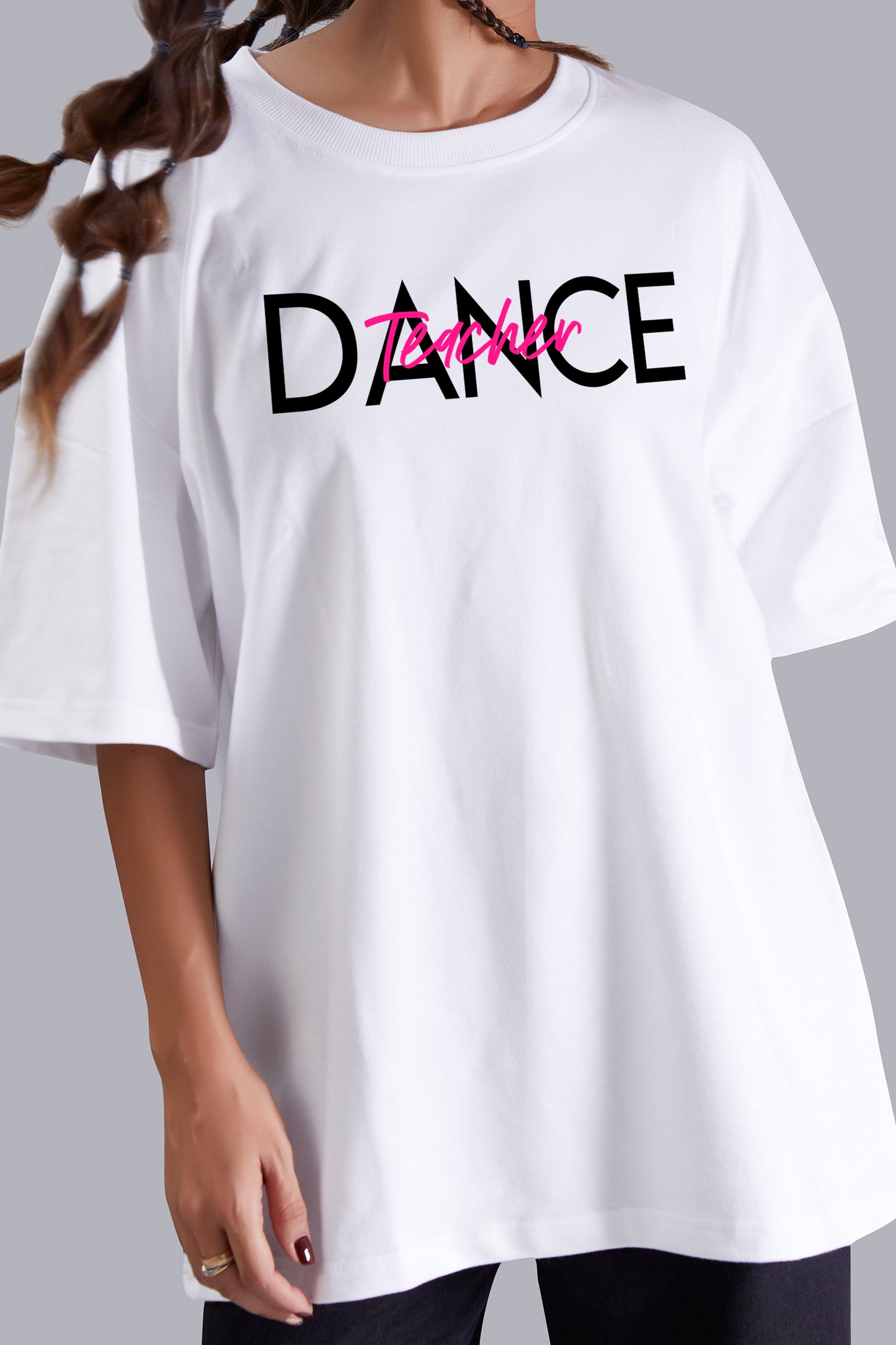 Dance Teacher Oversize Women (White)