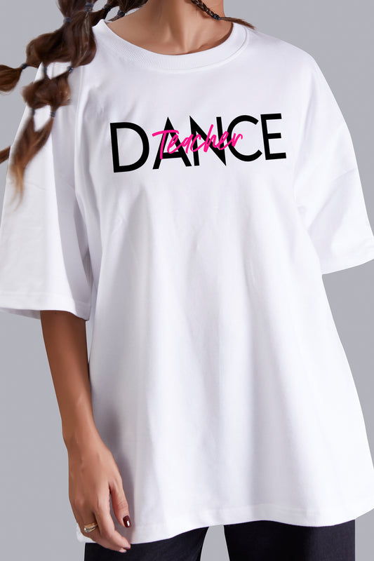 Dance Teacher Oversize Women (White)