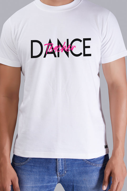 Dance Teacher Round Men (White)