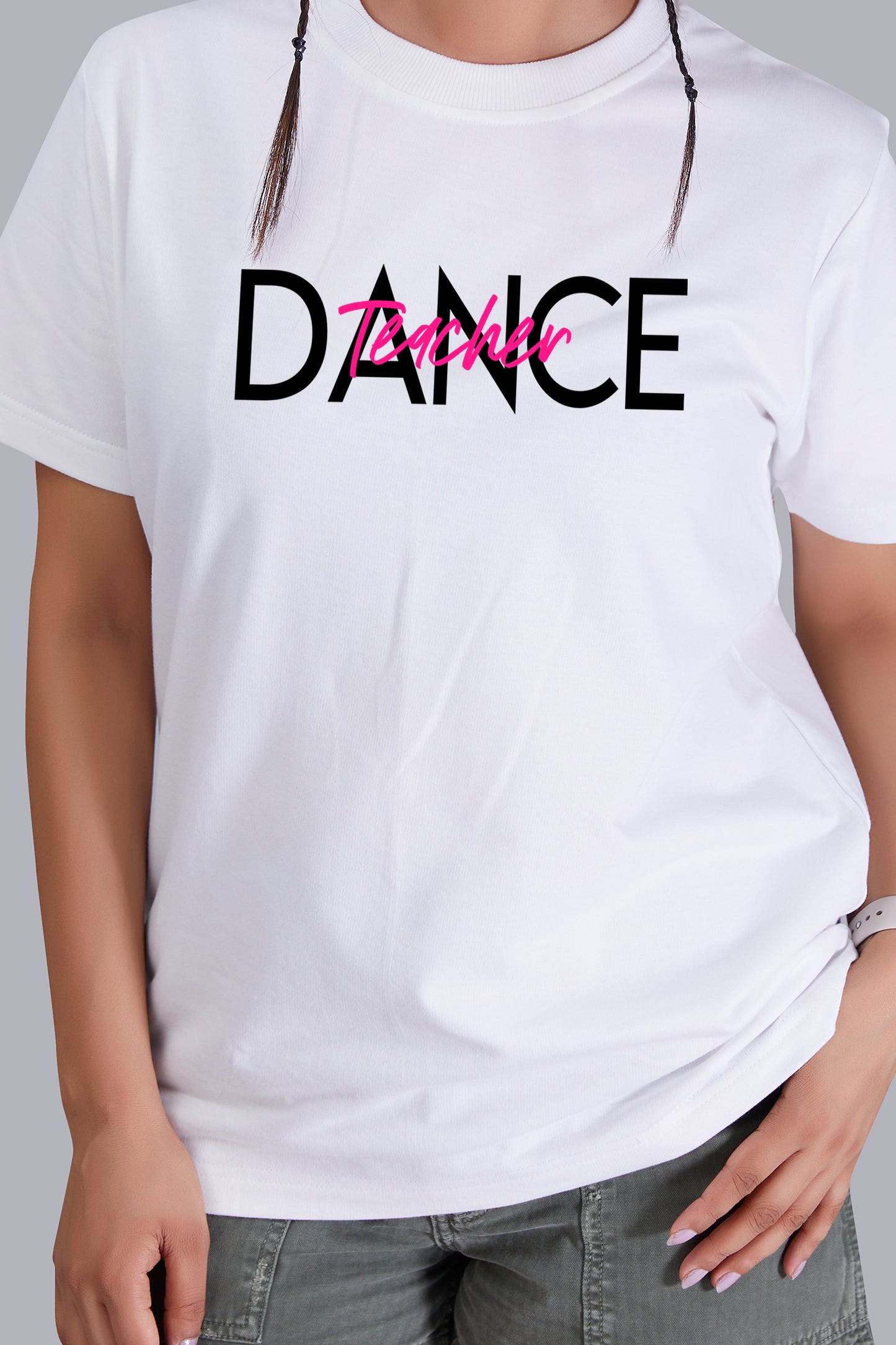 Dance Teacher Round Women (White)