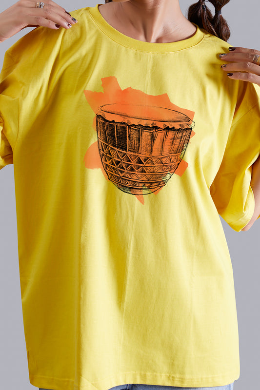 Drums Oversize Women (Yellow)