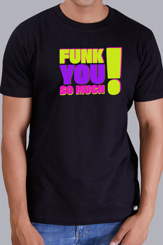 Funk You So Much Round Men (Black)