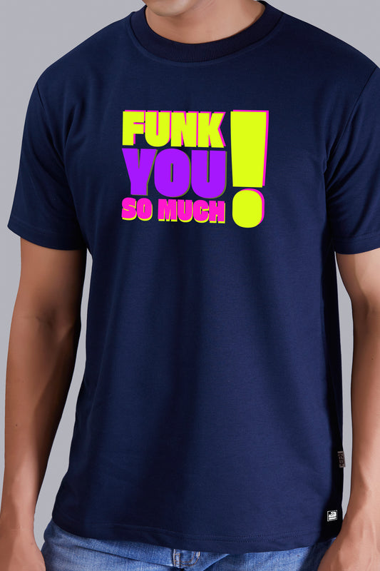 Funk You So Much Round Men (Navyblue)