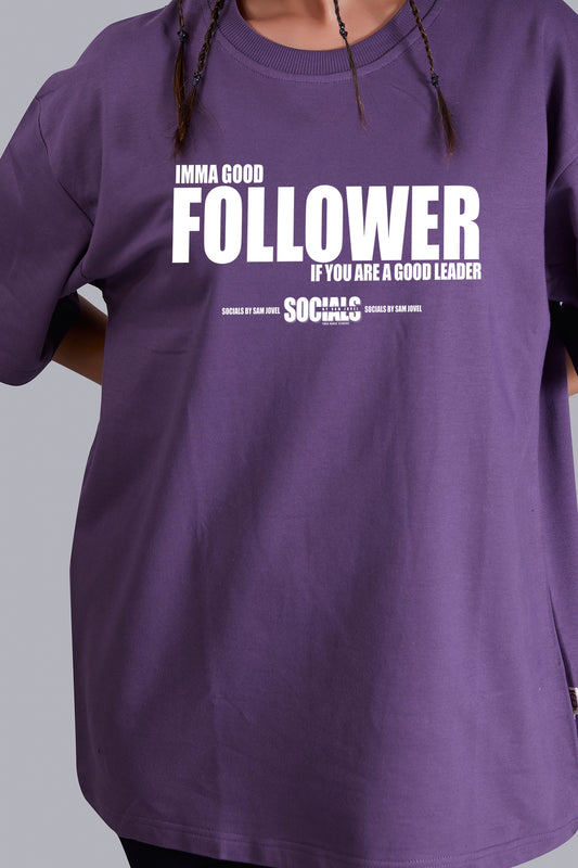 Good Follower Oversize Women (Purple)