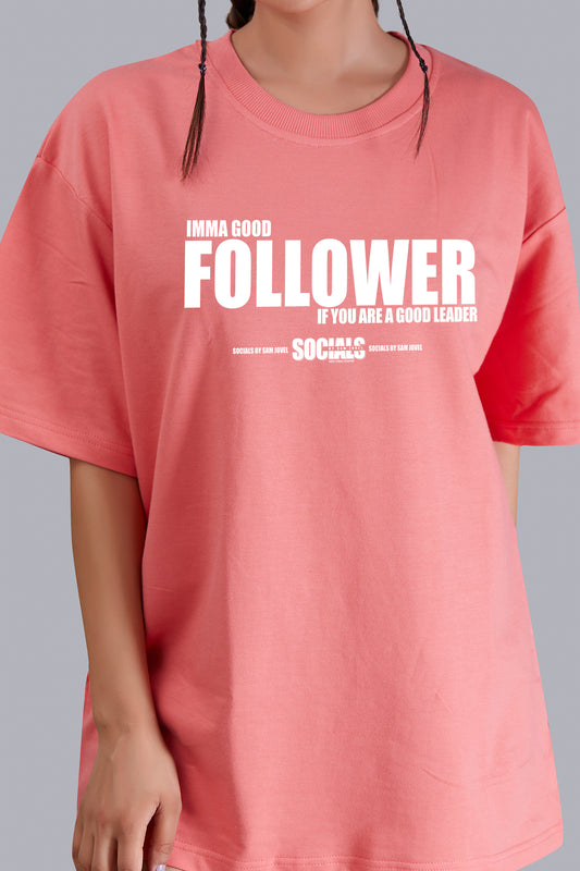 Good Follower Oversize Women (Pink)