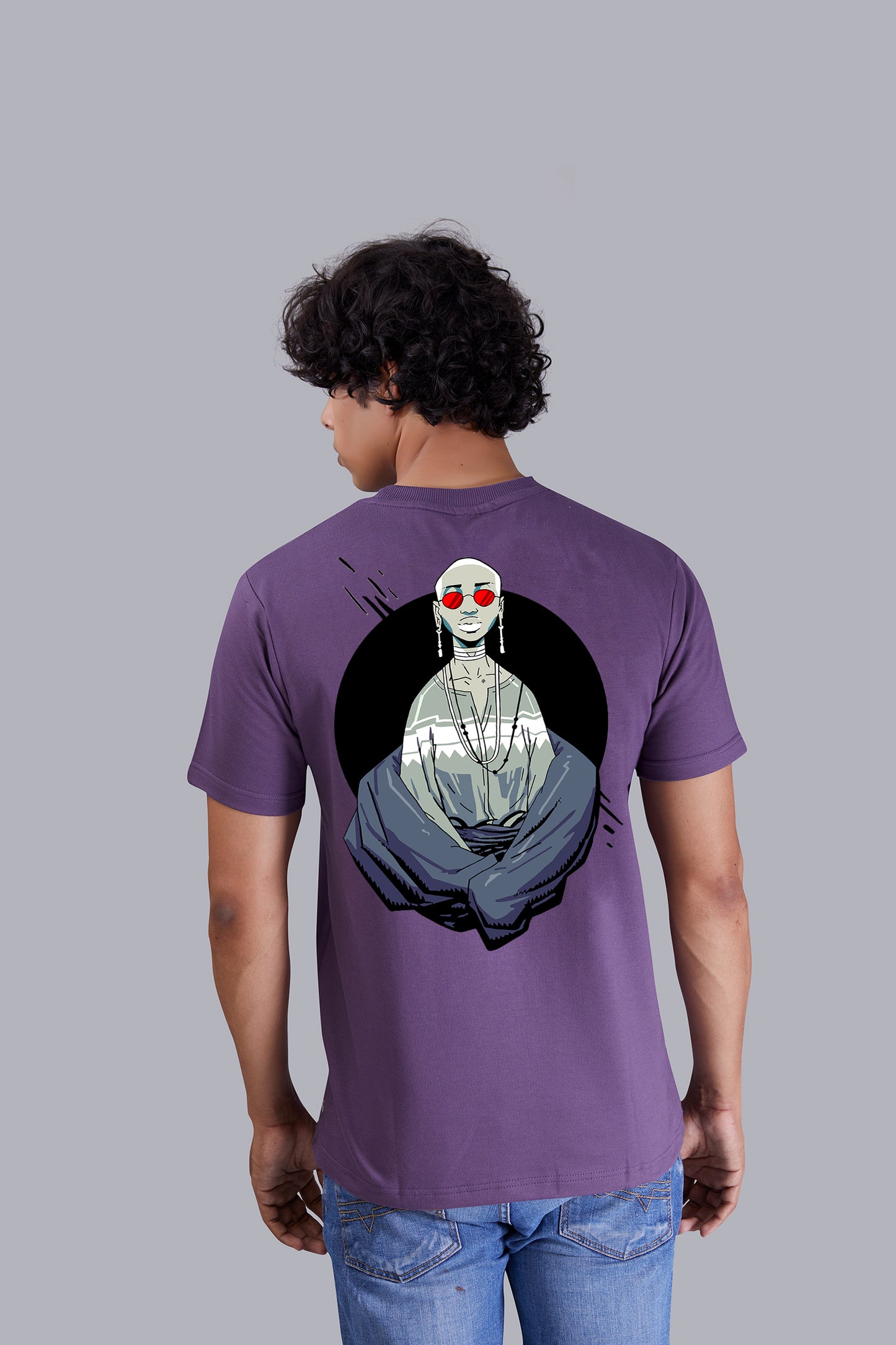 Ghost Soul Funky Hip Hop Grape Round Tshirt