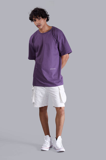 Anime Printed Oversized Grape T shirt for Men