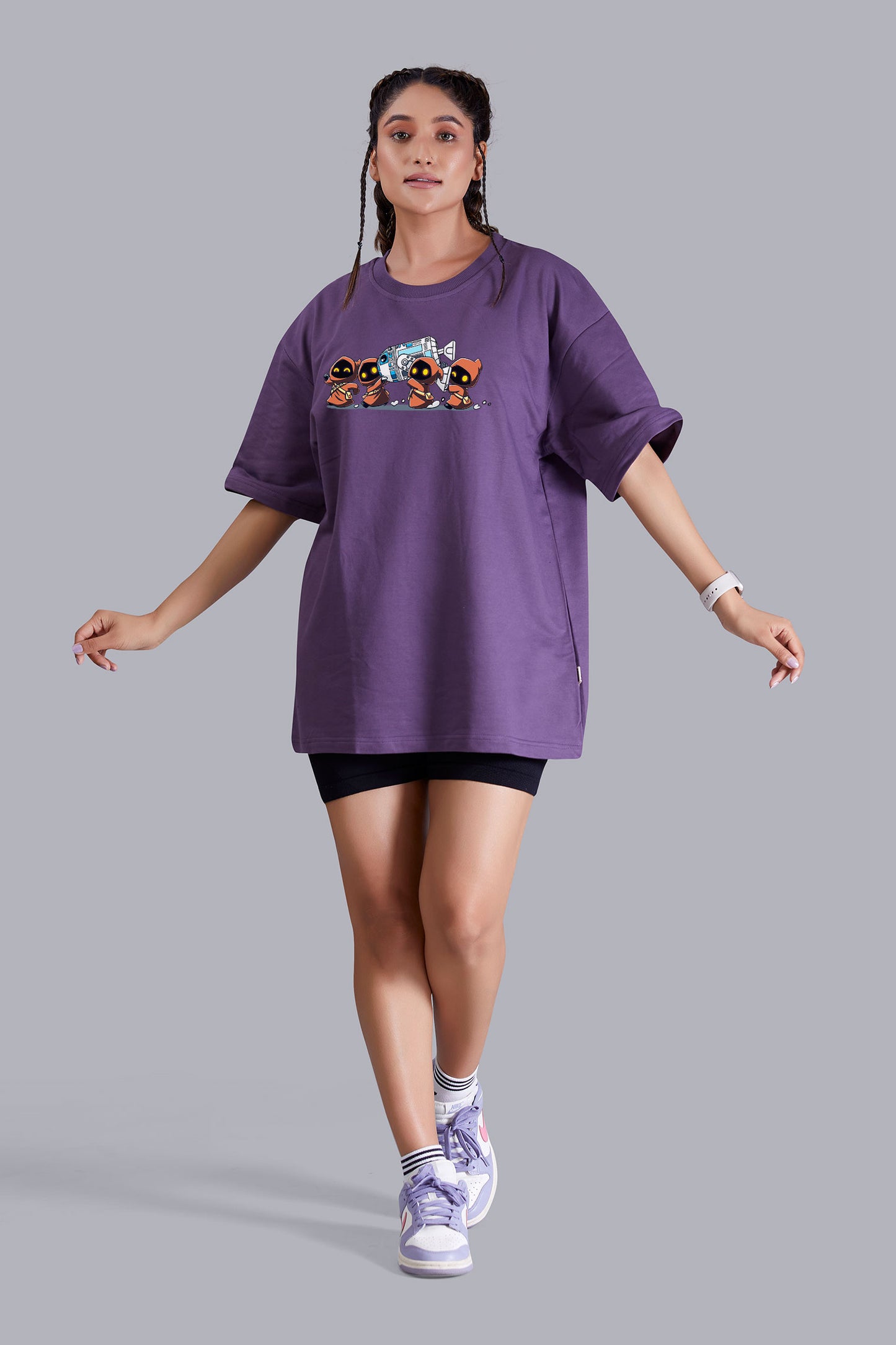 Dark Minions Oversize Women (Grape)