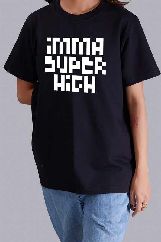 Imma Super High Round Women (Black)