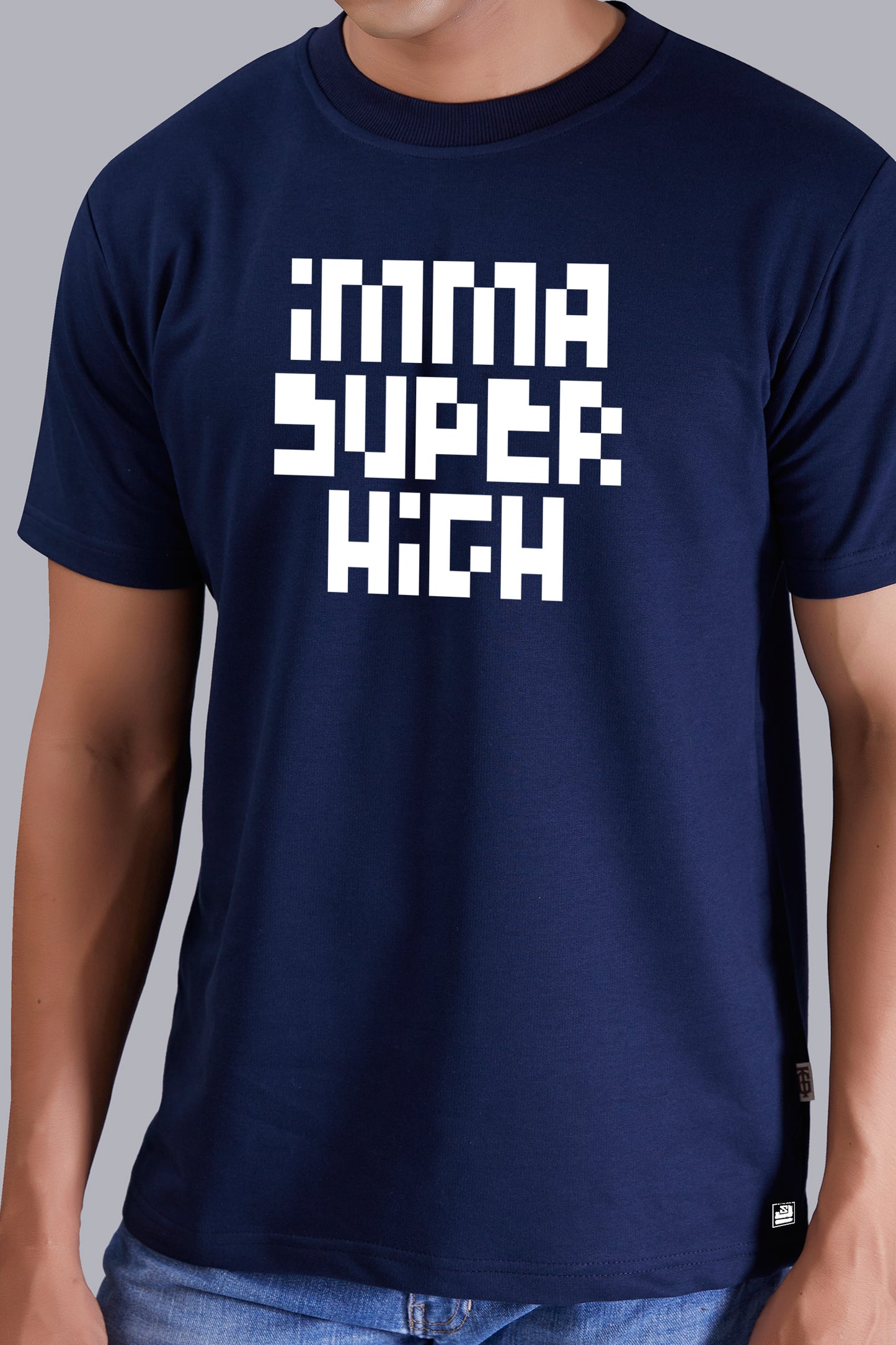 Imma Super High Round Men (Navy Blue)